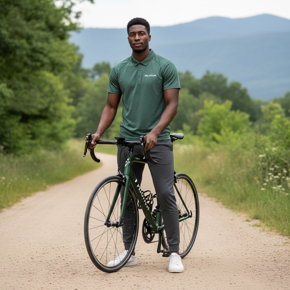 Lululemon Peloton‎ Mens Metal Vent Tech Polo Shirt Green XL